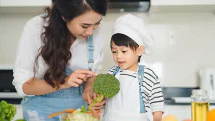 getting a child to not only eat, but enjoy vegetables!