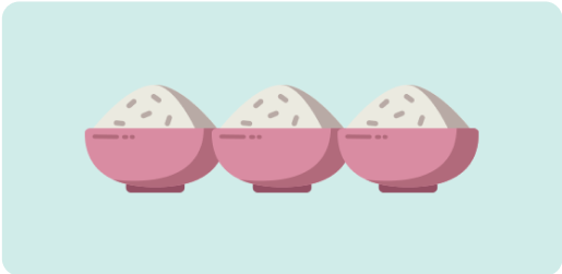 Once your baby reaches around 10–12 months of age, he/she can be fed 3 meals of solids a day.