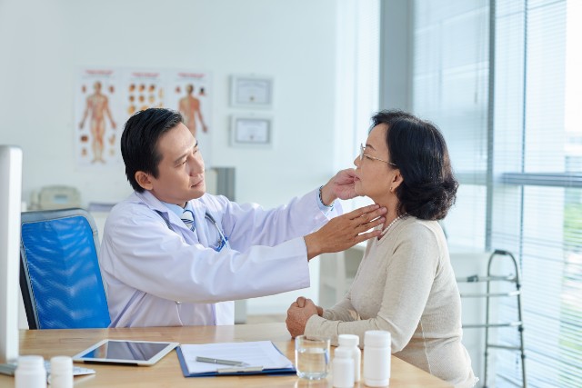Consult a medical professional if you experience symptoms of Dysphagia