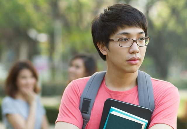 bullied student