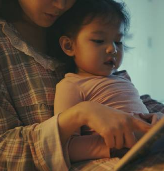 Be part of their bedtime routine